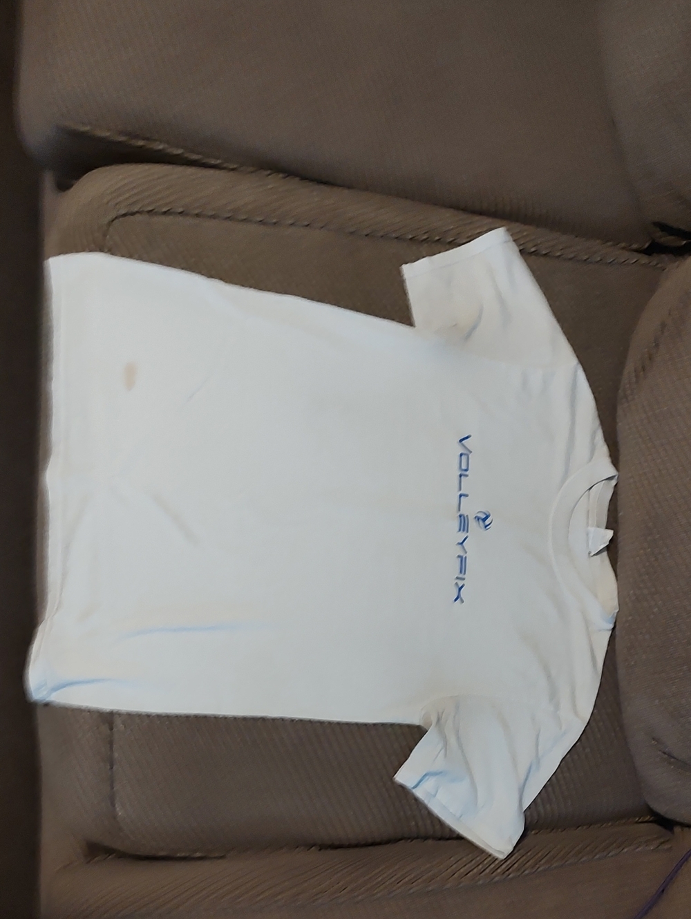 Kids White Short-Sleeve Active Tee